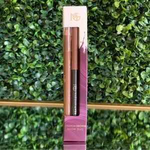 Makeup Geek Medium Brown Brow Duo | NEW | Brow Pencil & Brow Liner MG MUG